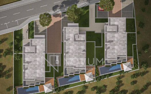 For sale a new residential building with six apartments in Podstrana.