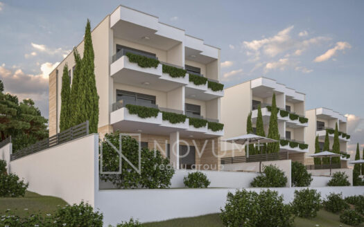 For sale a new residential building with six apartments in Podstrana.