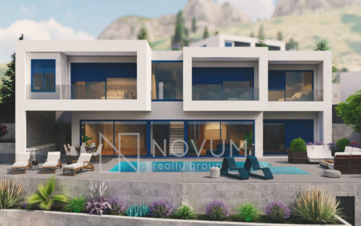 An real estate project in the area of Dugi Rat, nestled between Podstrana and Omis, with a collection of nine luxurious villas, available for sale with different buying options, ideally for investing in Croatia.