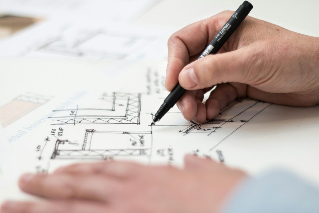 Drawing a floor plan for a blog post