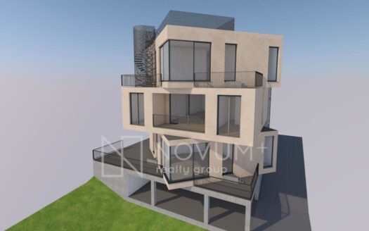 Architectural project of a residential building based on a building plot for sale in Maksimir, Zagreb