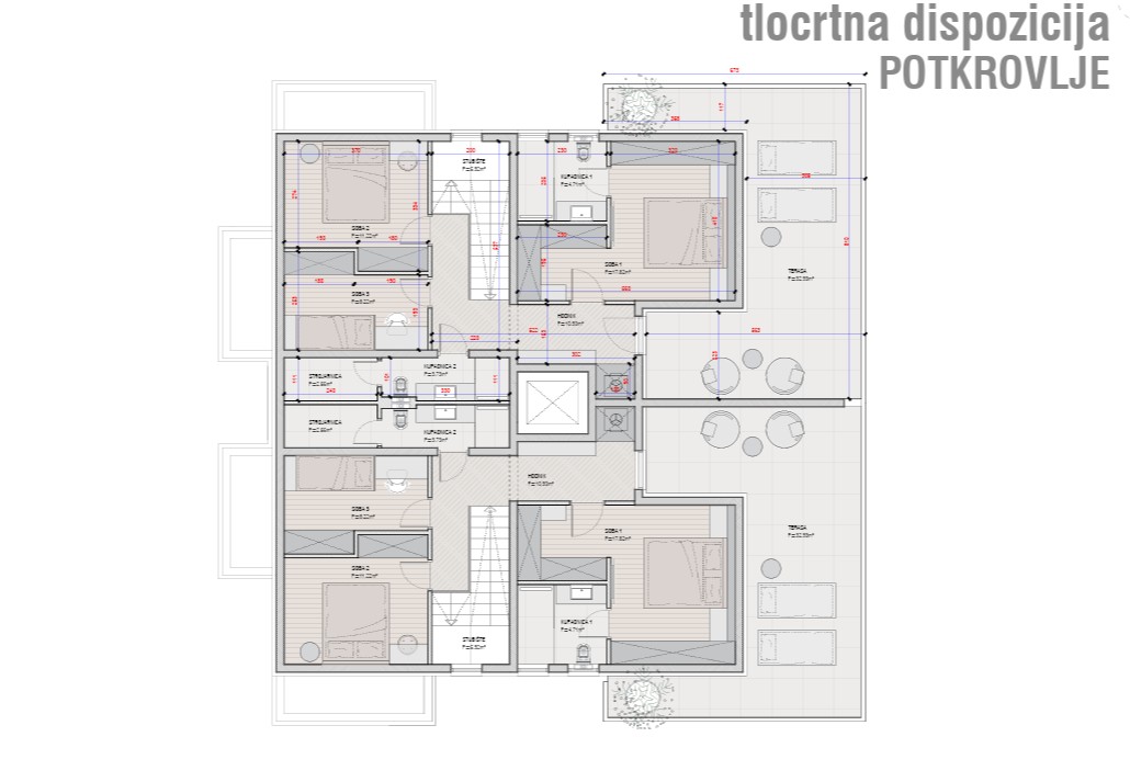 Exclusive: 10 Premium Apartments for Sale, Duće 16 Attic (two-story apartment)
