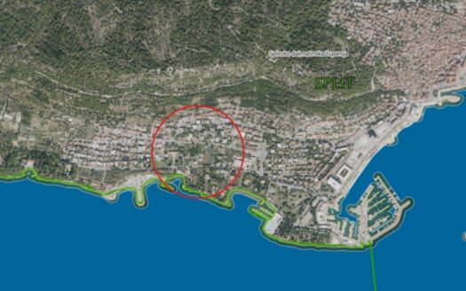 Top Lage: Exklusive 2 SZ Wohnung mit Meerblick in Split, Meje
